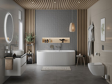 Акриловая ванна BelBagno 170x80 см, BB412-1700-800