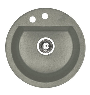Мойка ALVEUS ALGRANIT CUBO 10 A06 ALU FI 468,1X в комп. с сифоном 1077138,