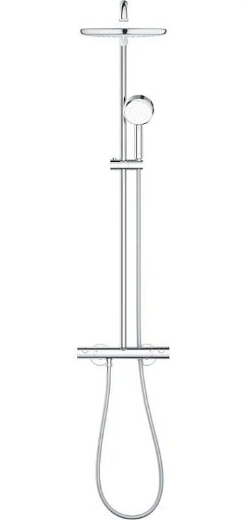 Душевая стойка Grohe Tempesta Cosmopolitan System 250 26670000, с термостатом, хром