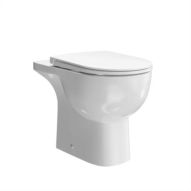Чаша для унитаза-компакта Kerama Marazzi Buongiorno Pro BG.Pro.wc.01 белая глянцевая Sancos — Оригинал