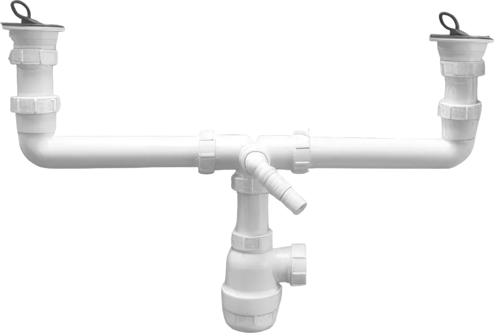 Сифон для раковины McAlpine, для двух раковин Sancos — официальный сайт