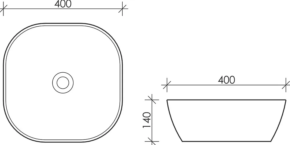 Накладная раковина Ceramicanova Element CN5006 Sancos — официальный сайт