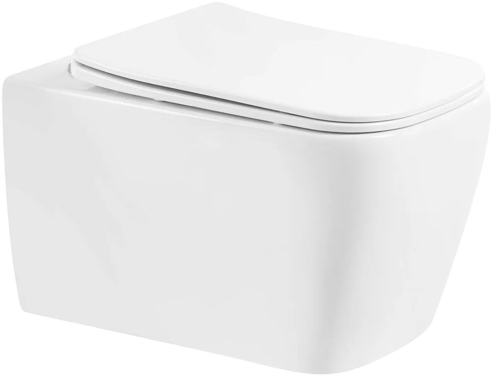 Унитаз подвесной BelBagno Veneto BB132CHR безободковый, сиденье BB132SC с микролифтом Sancos — официальный сайт