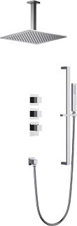 Душевой комплект Timo Selene SX-2229/00SM, С ВНУТРЕННЕЙ ЧАСТЬЮ, с термостатом, хром