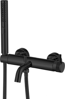 Смеситель для ванны с душем Allen Brau Priority 5.31D10-31, матовый черный