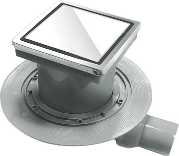 Душевой трап Pestan Confluo Standard White Glass 1, 15x15