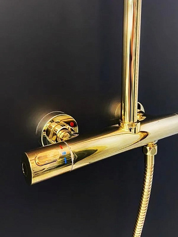 Душевая стойка AltroBagno Costanza 0302 Or, золото