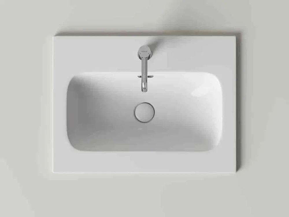 Мебельная раковина Ceramicanova Lucia CN6095, белая