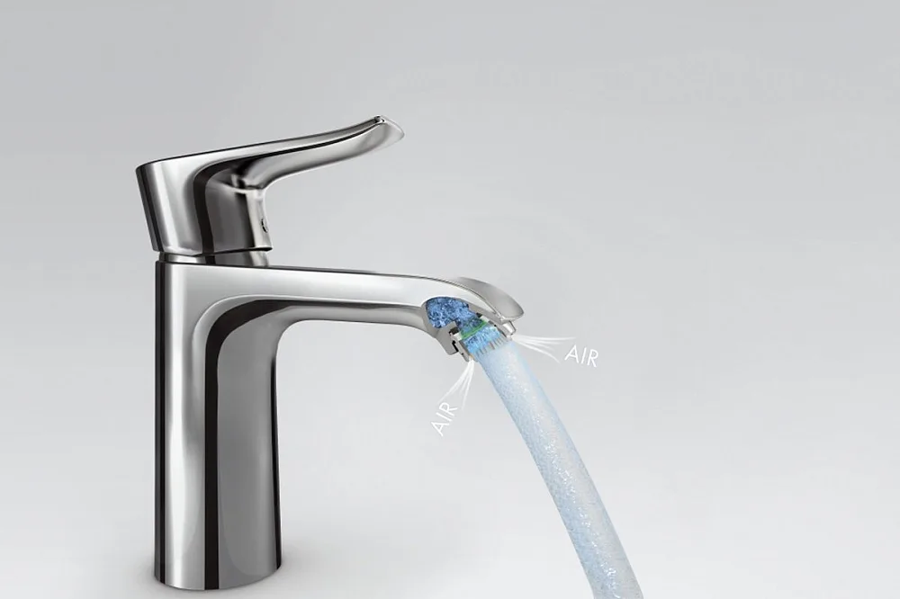Смеситель для раковины Hansgrohe Metris 31088000 Sancos — официальный сайт