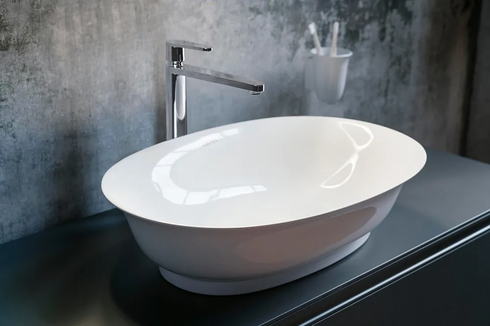 Накладная раковина Laufen The New Classic 8.1285.2.000.112.1 Sancos — официальный сайт