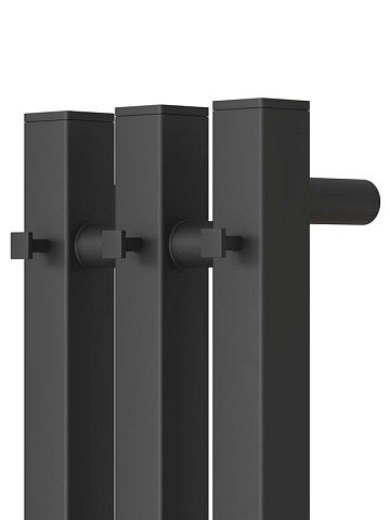 Полотенцесушитель электрический APEXTERMO Сириус SR10112BM 110x15 см, подключение справа, скрытое по