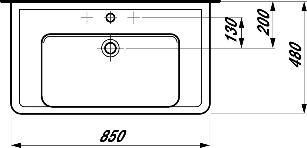 Мебельная раковина Laufen Pro 8.1395.6.000.104.1 накладная Sancos — официальный сайт