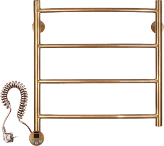 Полотенцесушитель электрический Secado Милан 1 50x50 бронза, L