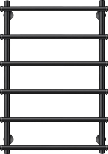 Полотенцесушитель электрический Secado Турин 80x60, черный, R