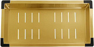 Коландер Zorg Inox PVD C 12-44 для моек, bronze