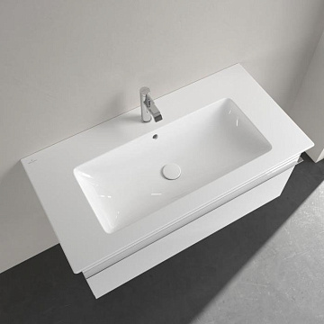 Мебельная раковина Villeroy & Boch Venticello 4104AL01 100х50 альпийский белый