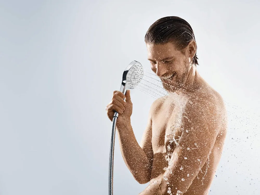 Душевая стойка Hansgrohe Croma Select S 26793000, хром Sancos — официальный сайт