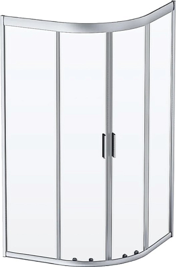 Душевой уголок AM.PM Gem W90UG-401-100MT 100x100, профиль матовый хром