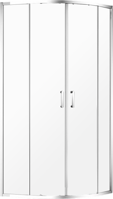 Душевой уголок AQUAme AQM3801F-9 90х90, профиль хром