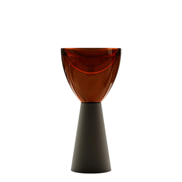 Раковина Abber Kristall AT2703Black-Opal черная, коричневая