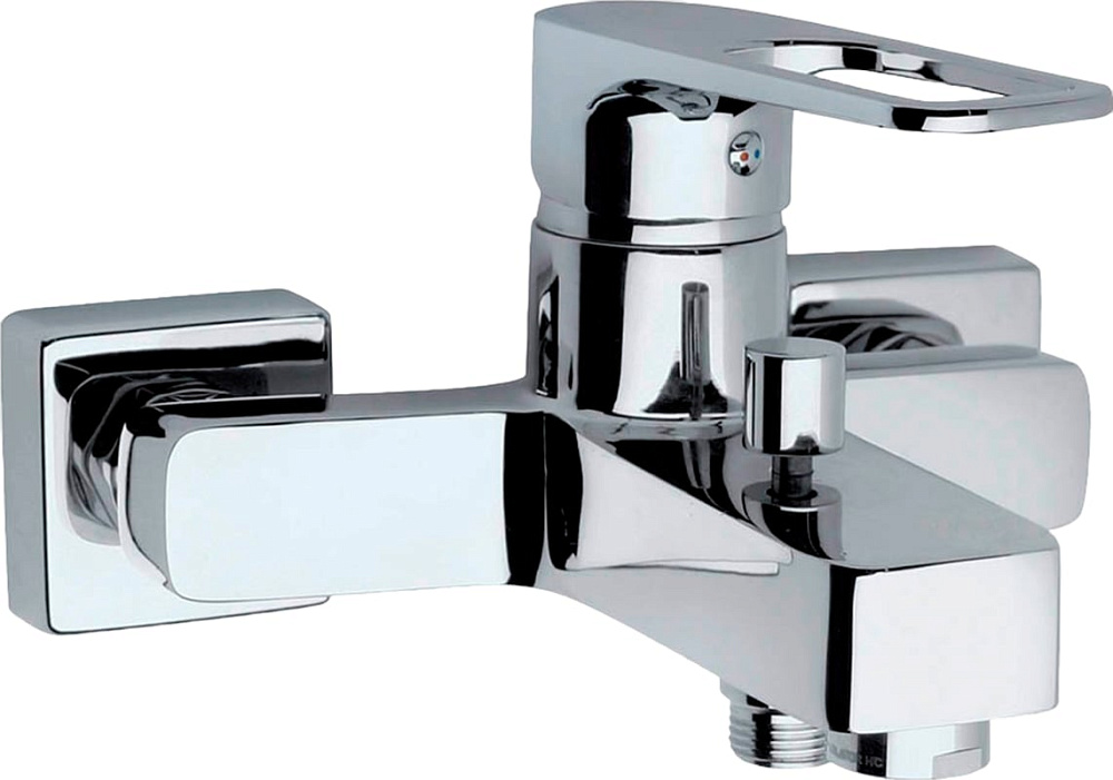 Смеситель для ванны с душем Paini Flat KKCR1112SLMKM