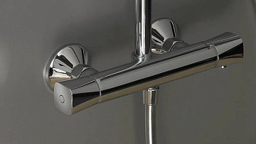 Душевая стойка Hansgrohe Crometta 160 1 Jet 27264400, с термостатом