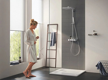 Душевая стойка Grohe Euphoria SmartControl 310 Duo Cube 26508000, с термостатом
