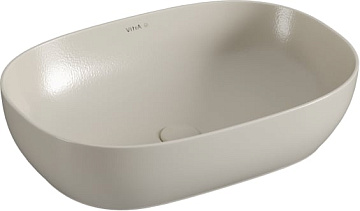 Накладная раковина VitrA Outline Recycled 7995B066-0016 матовый тауп