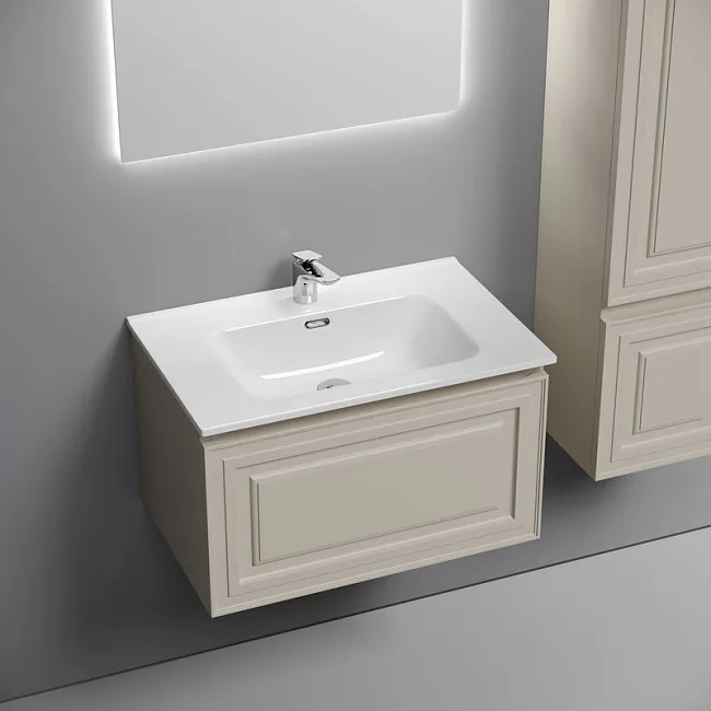 Тумба под раковину Sancos подвесная Very 70 Beige Soft VR70CE Sancos — Оригинал
