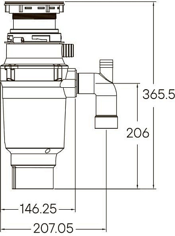 Измельчитель отходов Paulmark Intenso I-400