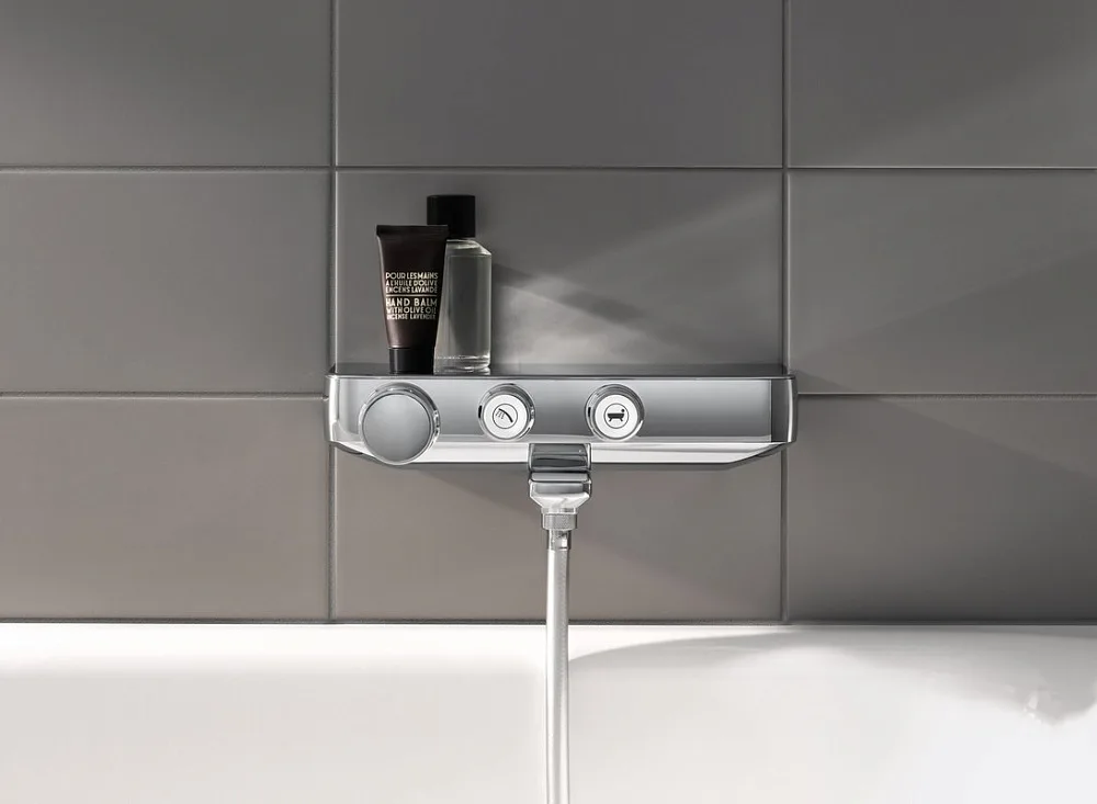 Термостатический смеситель Grohe Grohtherm SmartControl 34718000, для ванны с душем Sancos — официальный сайт
