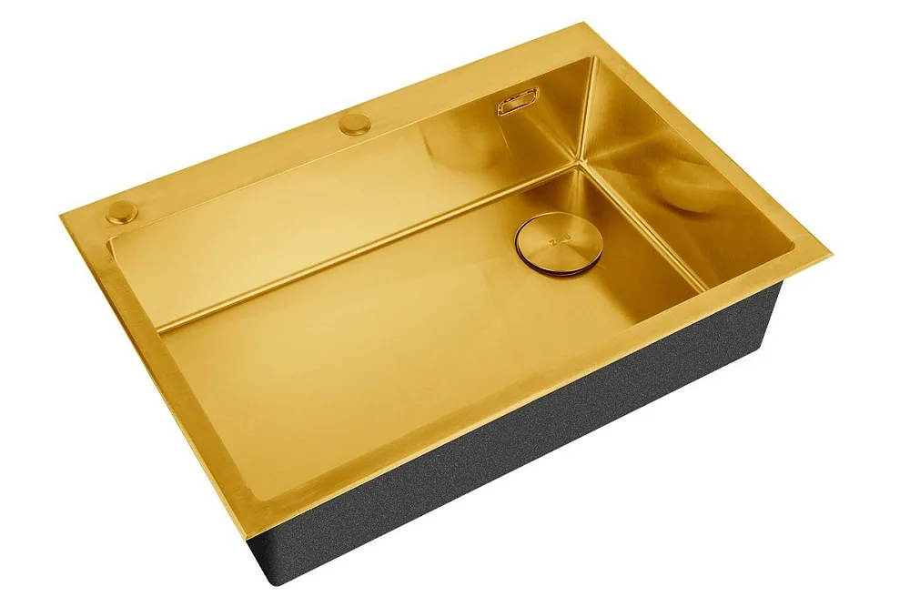 Кухонная мойка ZorG LUX 7551 BRONZE Sancos — официальный сайт
