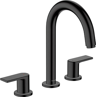 Смеситель для раковины Hansgrohe Vernis Shape 71563670 черный