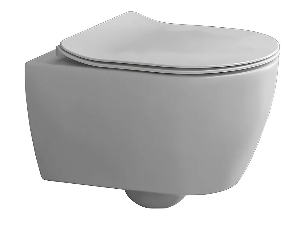 Чаша для подвесного унитаза Scarabeo Glam 5201/TW безободковый, белый Sancos — официальный сайт