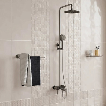 Душевая стойка Wasserkraft A14201, никель