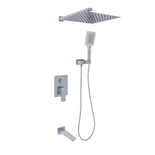 Душевой комплект Oliveeka D OL-88939003-CR С ВНУТРЕННЕЙ ЧАСТЬЮ, хром
