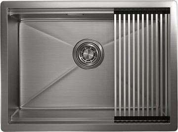 Мойка кухонная Granula Kitchen Space 6045U, сталь сатин