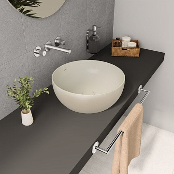 Накладная раковина VitrA Outline Recycled 7992B066-0016 матовый тауп