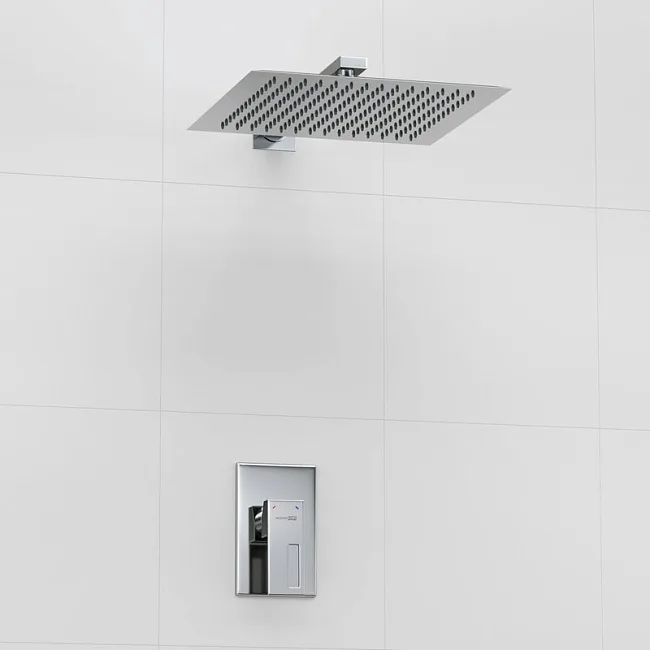 Душевой комплект Wasserkraft Alme A12119 С ВНУТРЕННЕЙ ЧАСТЬЮ, хром Sancos — Оригинал