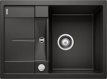 Мойка кухонная Blanco Metra 45S Compact 525913 черная