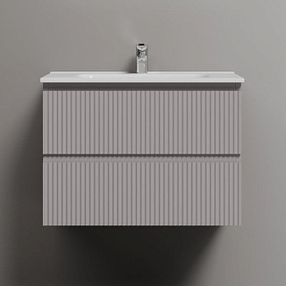 Тумба под раковину Sancos Snob R 70 подвесная Doha soft (пыльная роза), SNR70SM