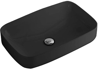 Раковина Kerasan Tribeca 514331 60x38 см, черная матовая