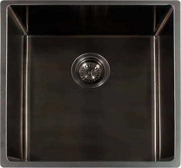 Мойка кухонная Reginox Miami Gun Metal 3,5" PVD(R30721) 50x40
