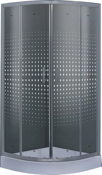 Душевой уголок Timo TL-1101R Romb Glass с поддоном