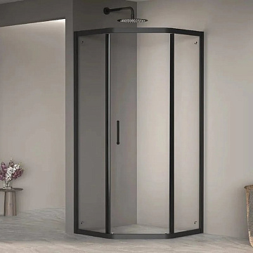 Душевой уголок RGW Passage PA-86B 900x900x1950, профиль черный