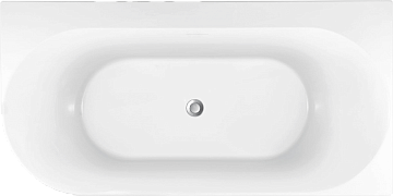 Отдельностоящая ванна Allen Brau Priority 4 170x80 см, белая матовая, правая, 2.31004.21B