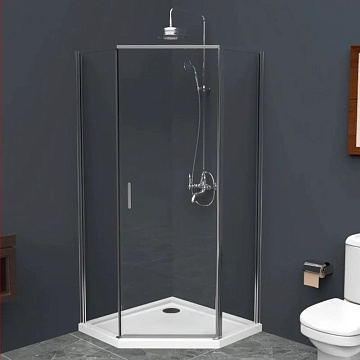 Душевой уголок BelBagno Uno -195 P 1 80 C Cr