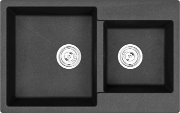 Мойка кухонная Emar Quartz EMQ-2800.Q Оникс