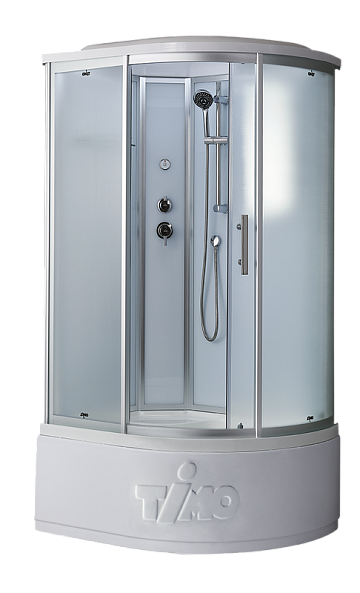 Душевая кабина Timo Standart T-6610SL Silver L с высоким поддоном