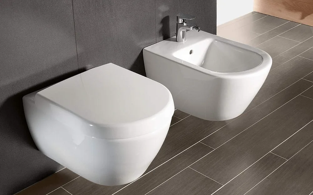 Унитаз подвесной Villeroy & Boch Subway Plus 6600 10R1 Sancos — официальный сайт